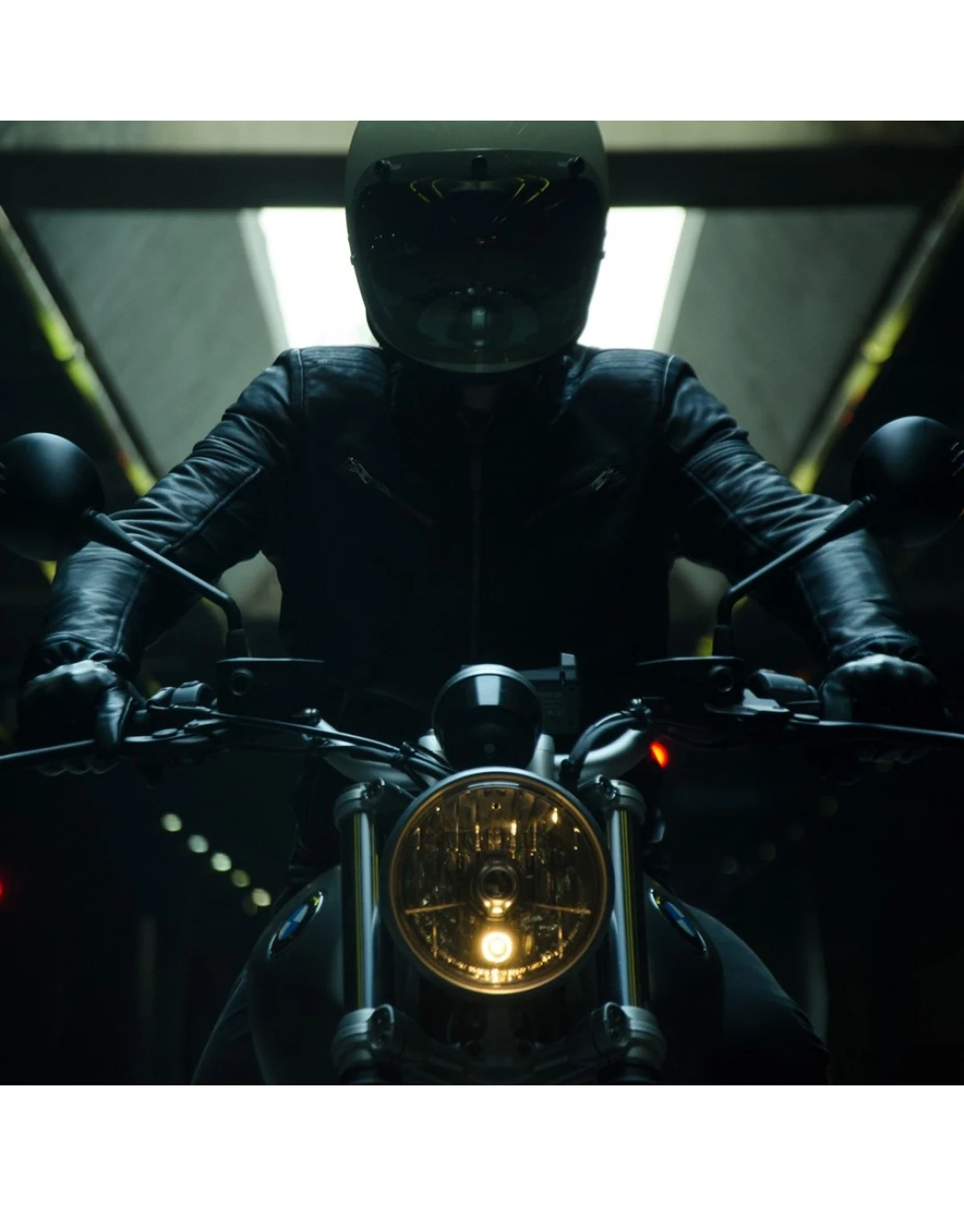 Кожено яке за мотор SPIDI GARAGE ROBUST BLACK