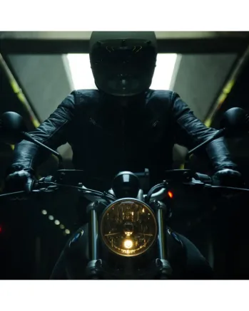 Кожено яке за мотор SPIDI GARAGE ROBUST BLACK
