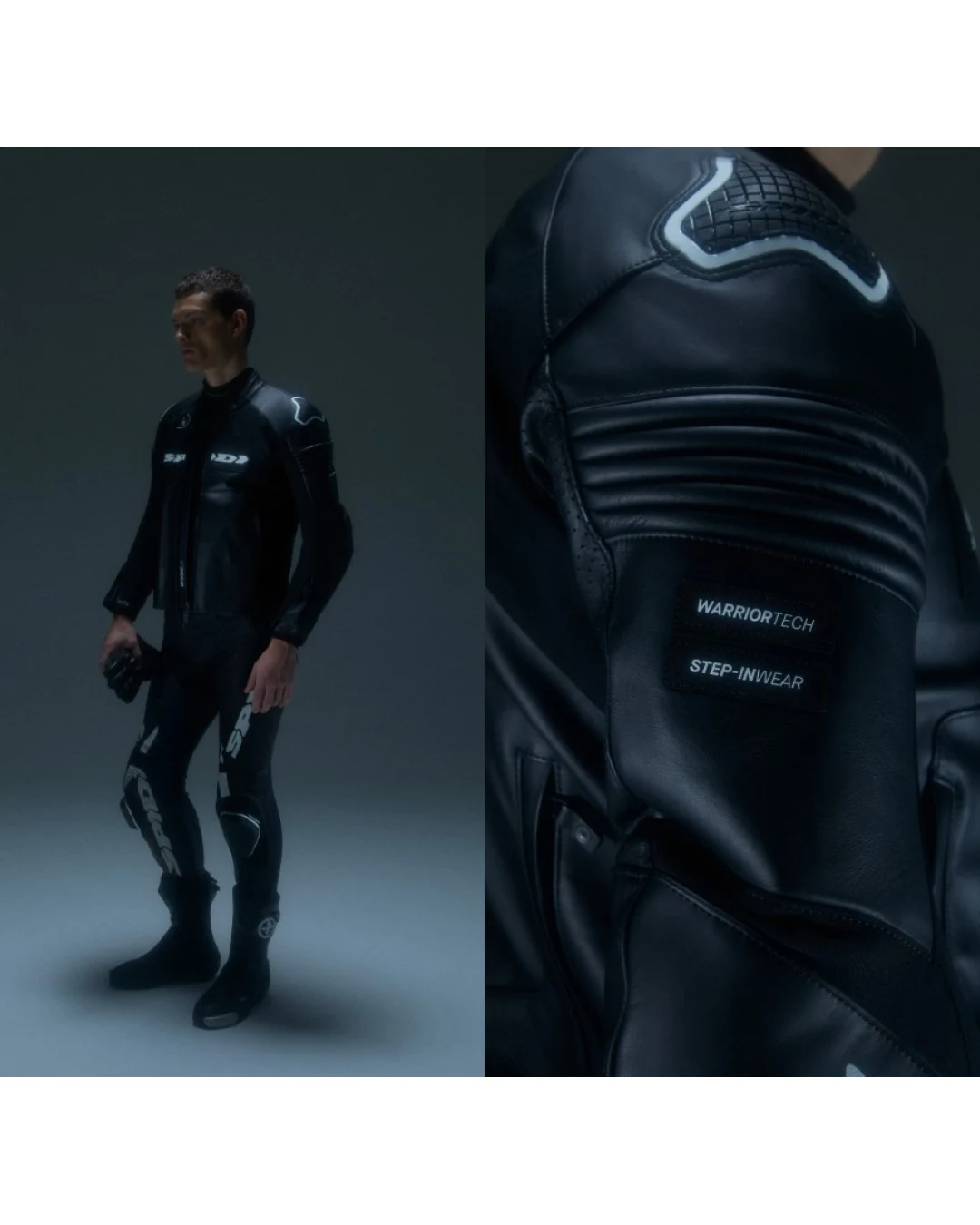 Кожено яке за мотор SPIDI HYPER-V PRO PERFORATED BLACK