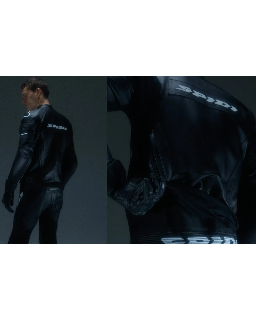 Кожено яке за мотор SPIDI HYPER-V PRO PERFORATED BLACK