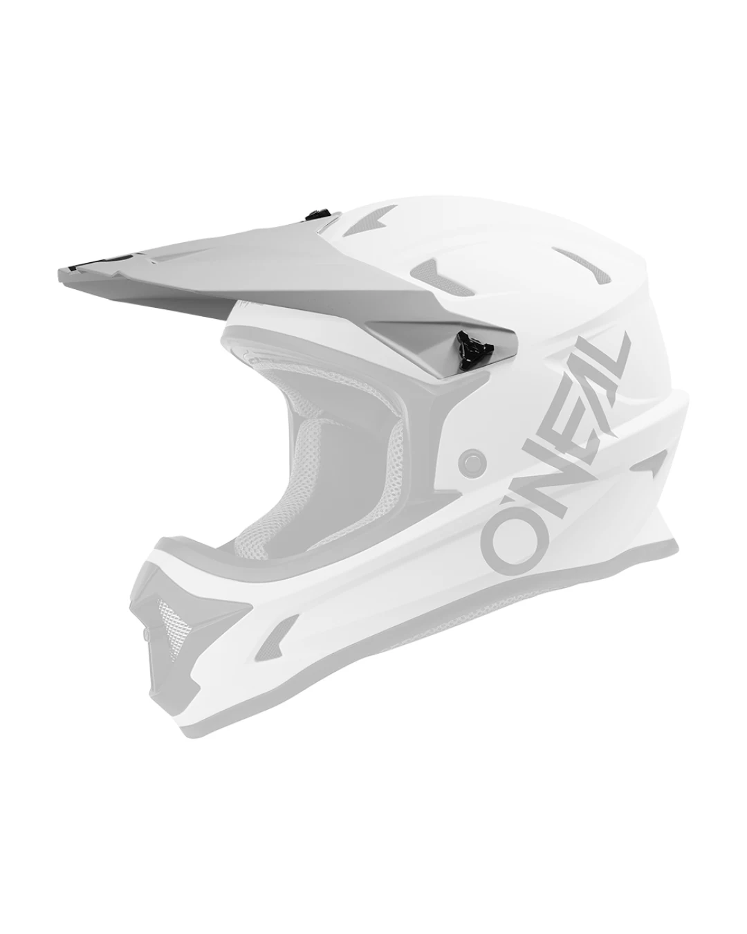 Козирка O'NEAL SONUS SOLID LIGHT GRAY