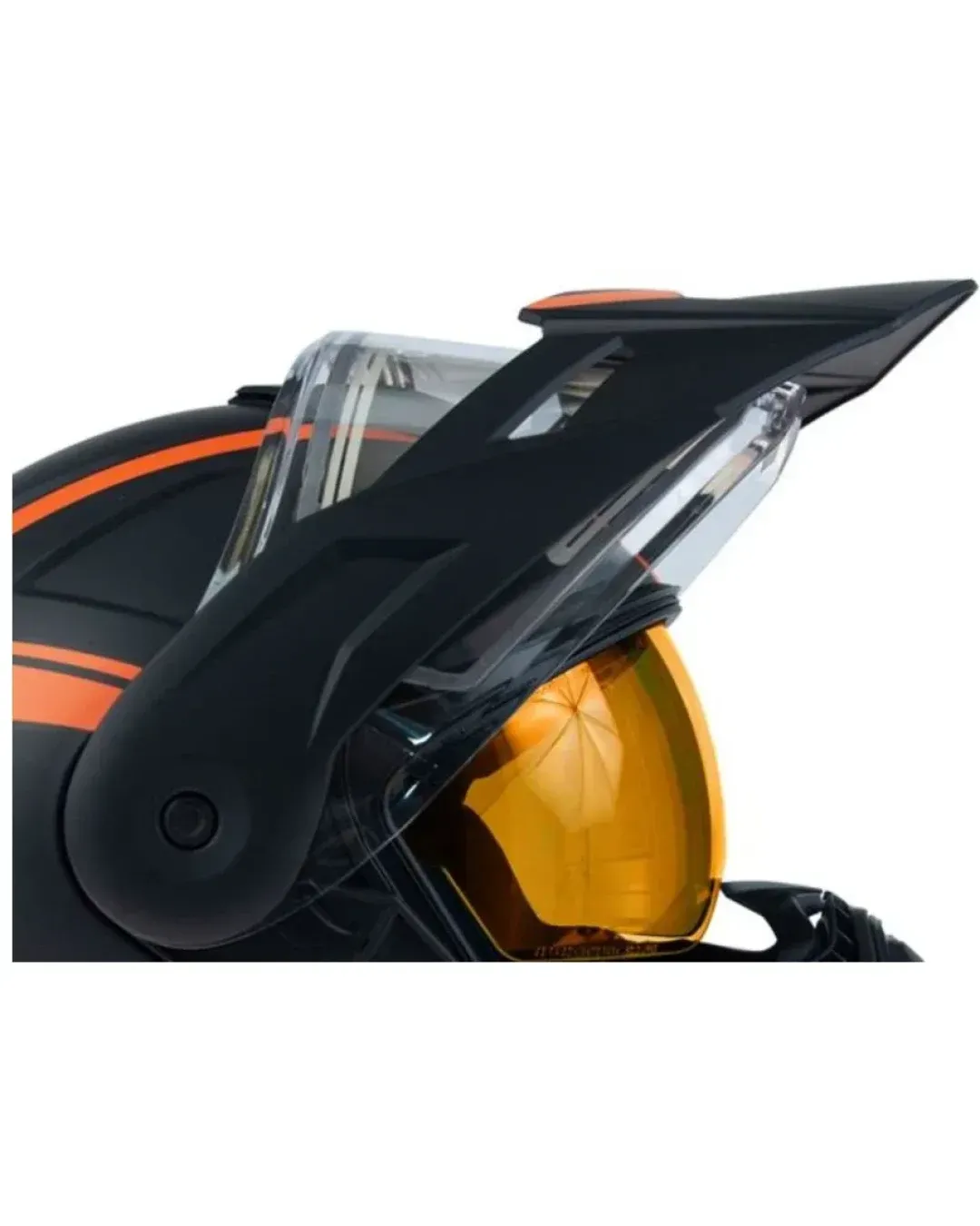 Козирка за каска AMOQ Ballast Peak Black/Orange