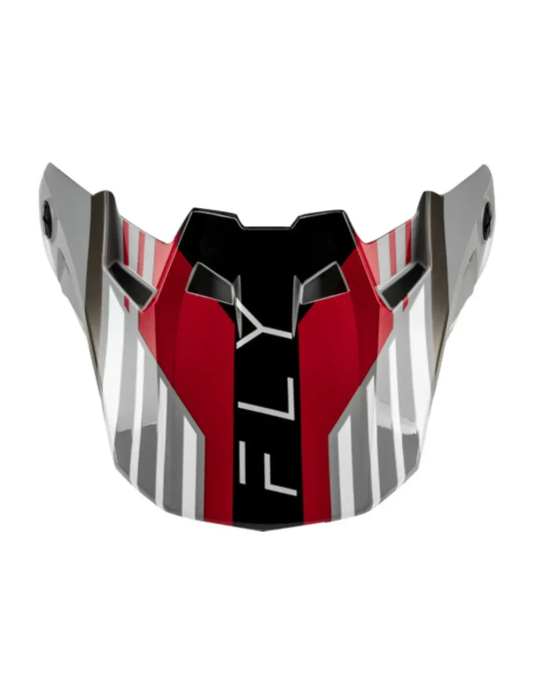 Козирка за каска FLY RACING Formula CC Strike Peak - Grey/Red/Black/White