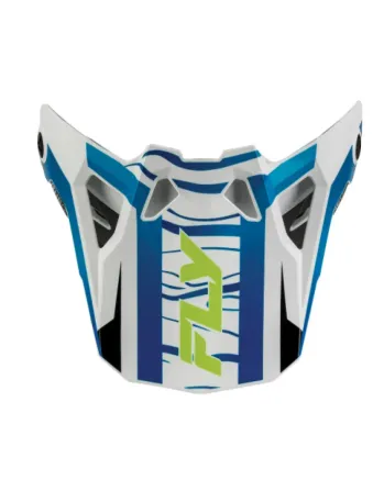 Козирка за каска FLY RACING Formula CP Charge Peak -White/Blue/Black
