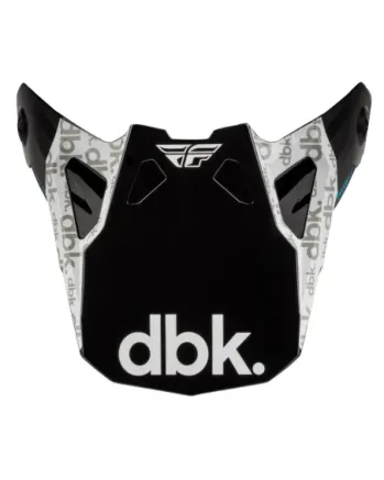 Козирка за каска FLY RACING Formula CP DBK Peak - Black/White/Grey