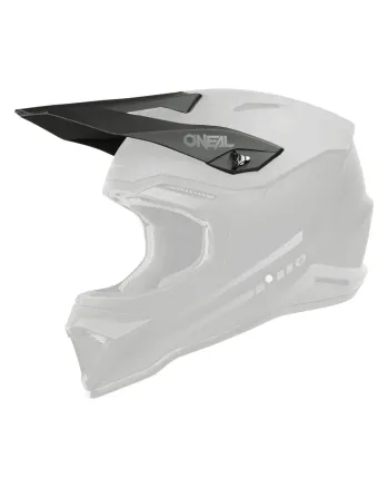 Козирка за каска O'NEAL 2SRS SLICK BLACK/GRAY