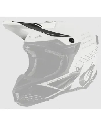 Козирка за каска O'NEAL 5SRS POLYACRYLITE HELMET TRACE BLACK/WHITE