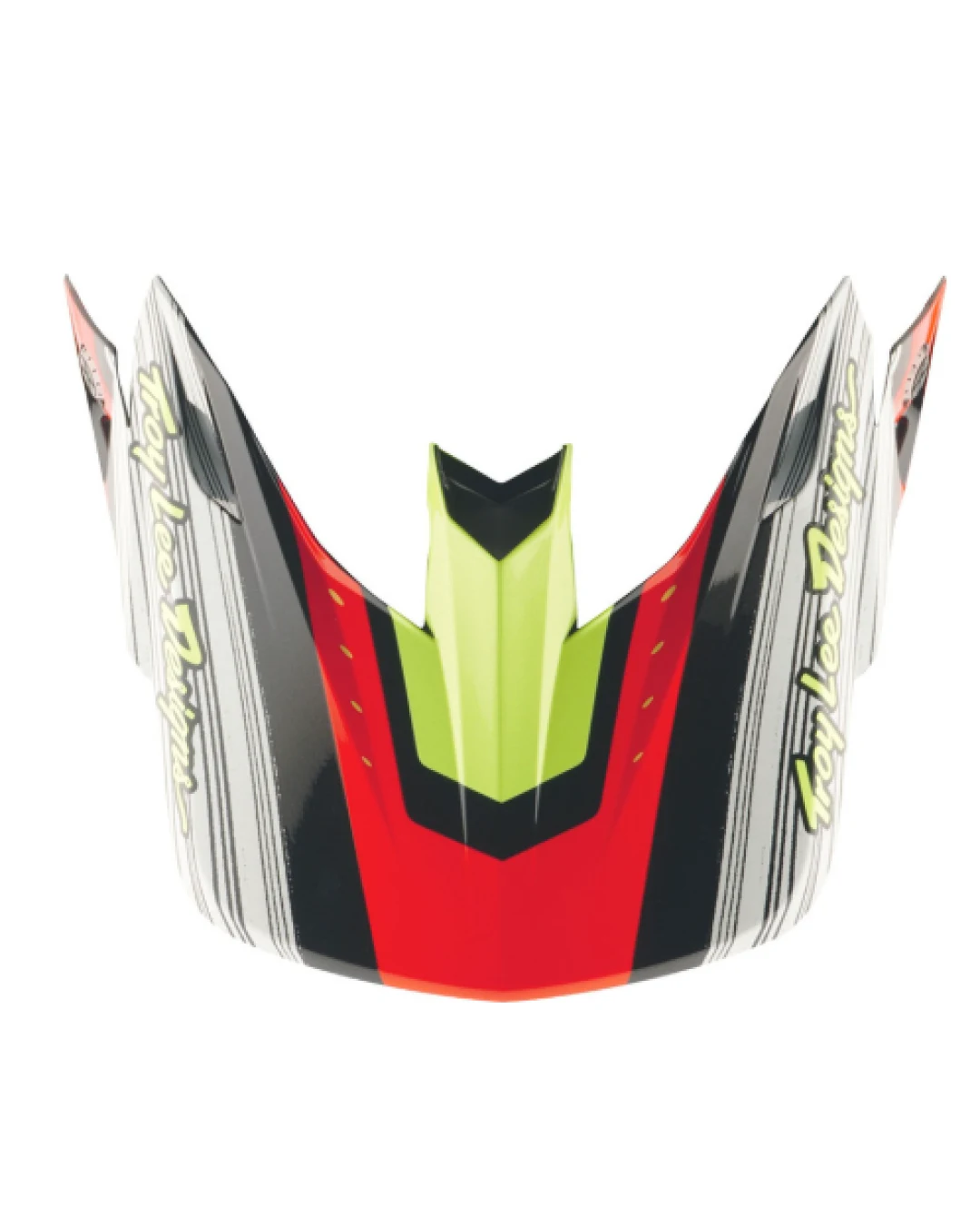 Козирка за каска TROY LEE DESIGNS SE5 Carbon Stripes - Black/Infra Red