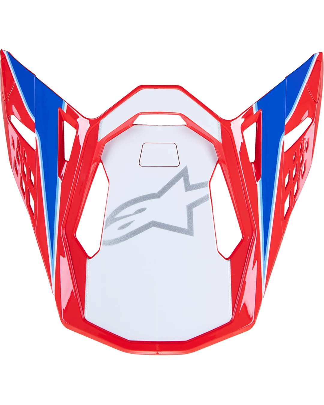 Козирка за мотокрос каска ALPINESTARS Supertech M10 AEON RD/BL