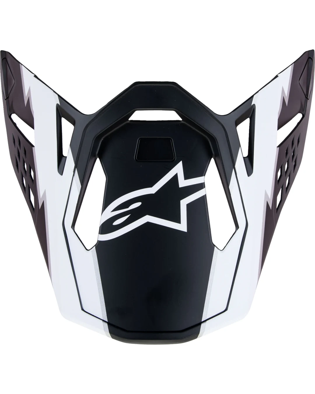 Козирка за мотокрос каска ALPINESTARS Supertech M10 BLACK/WHT