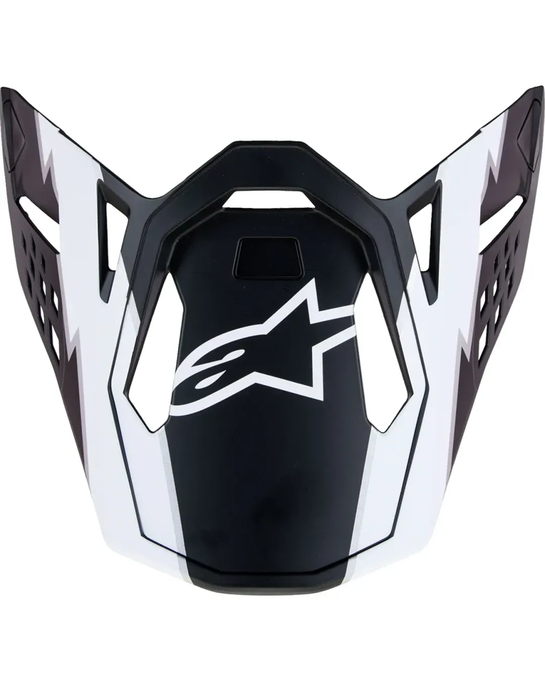 Козирка за мотокрос каска ALPINESTARS Supertech M10 BLACK/WHT