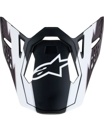 Козирка за мотокрос каска ALPINESTARS Supertech M10 BLACK/WHT