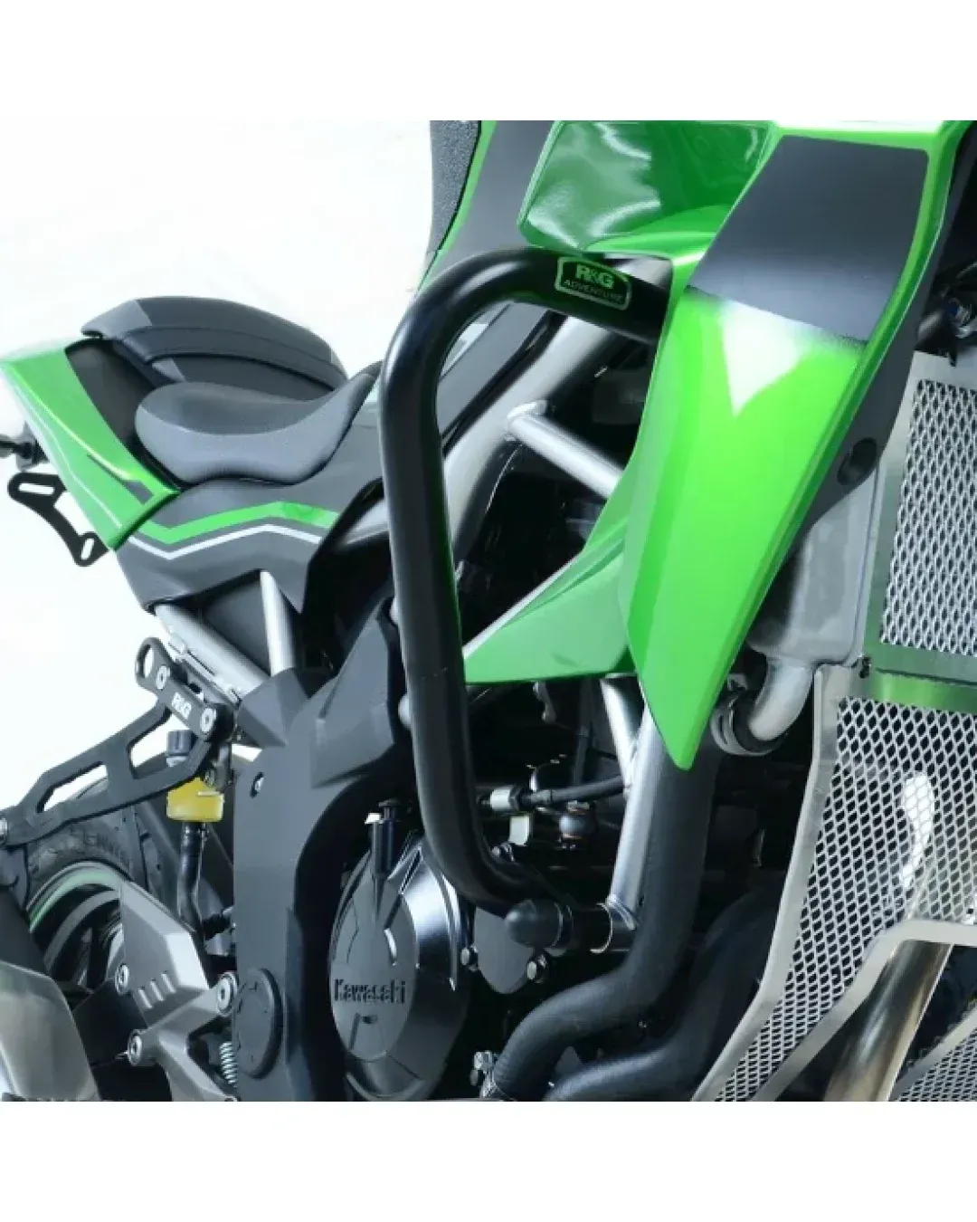 Краш барове R&G RACING Adventure Bars Black Kawasaki Z125 19-24