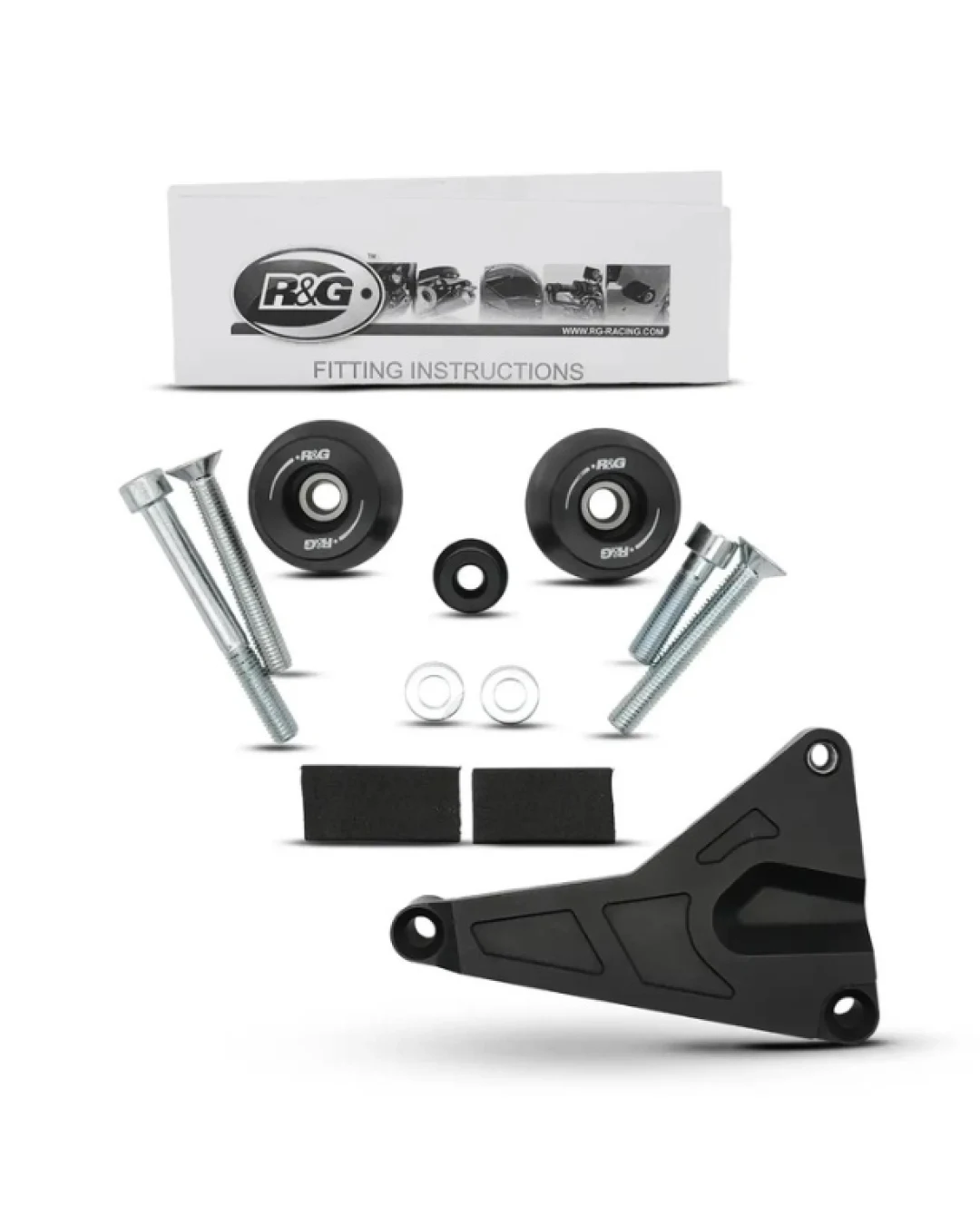 Краш тапи R&G RACING Aero Crash Pads Black BMW S1000RR 25-26