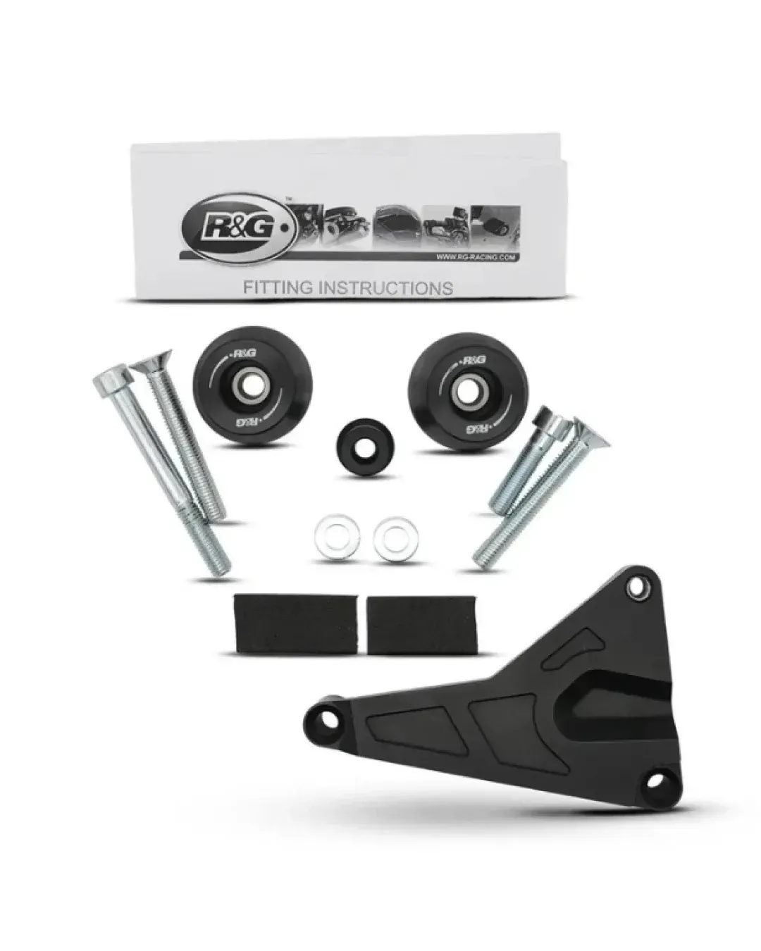 Краш тапи R&G RACING Aero Crash Pads Black BMW S1000RR 25-26