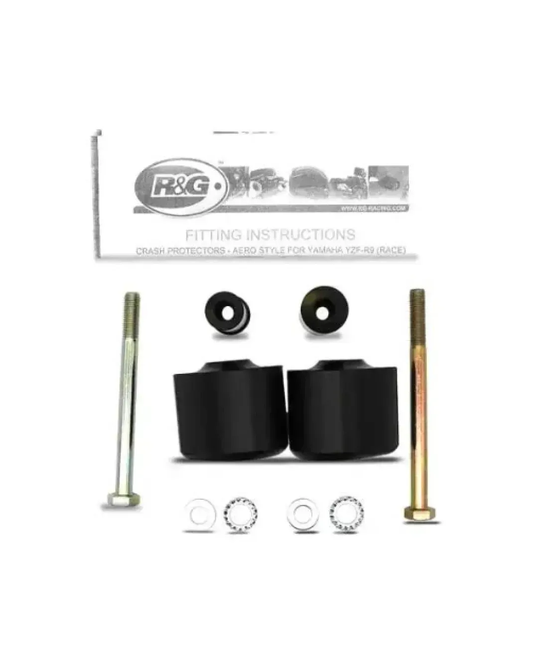 Краш тапи R&G RACING Aero Crash Pads (Drill Kit) Yamaha R9 25-26