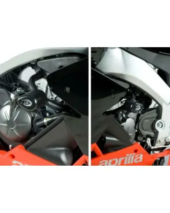 Краш тапи R&G RACING Aero Crash Protectors Black Aprilia RS4 125 10-17