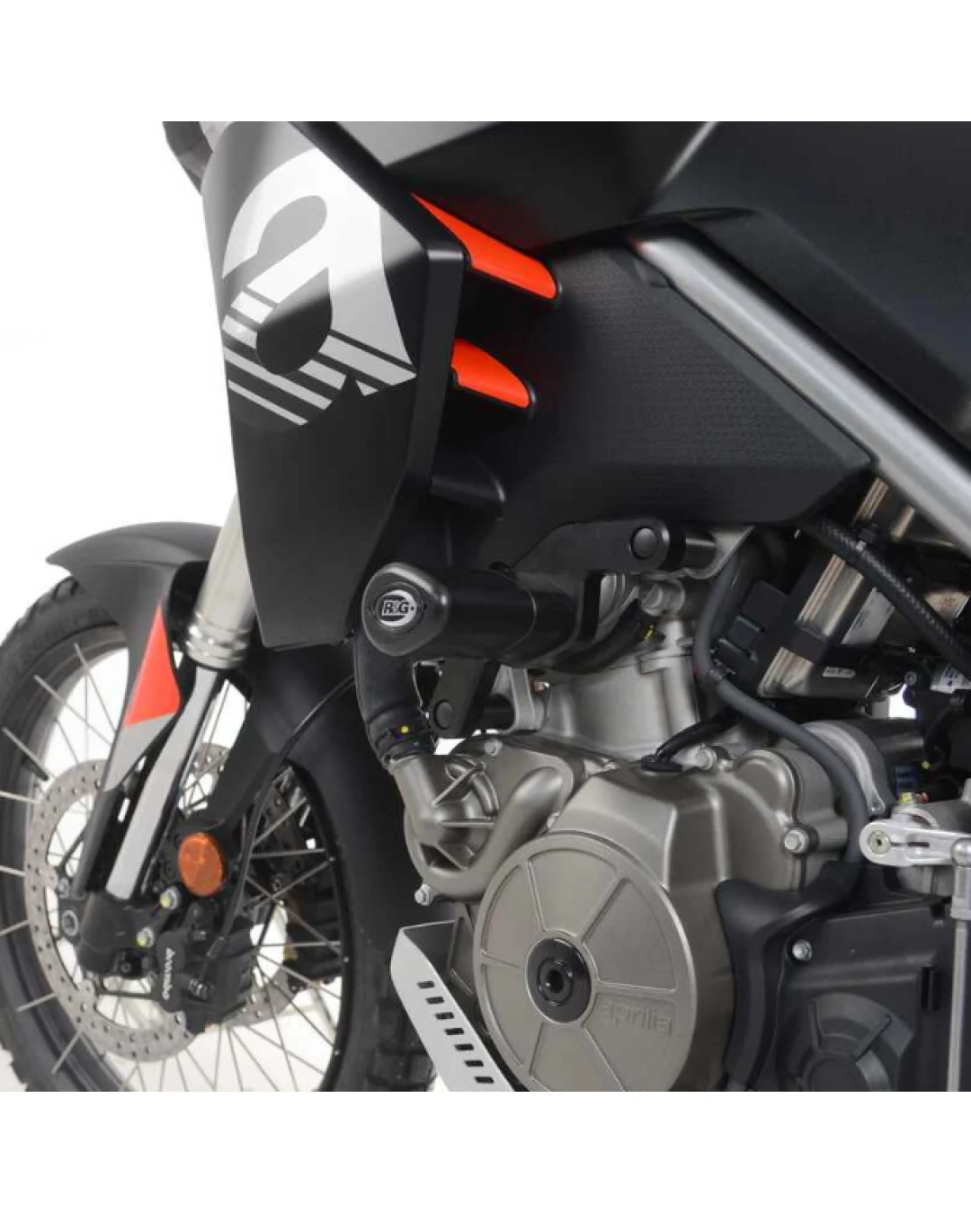Краш тапи R&G Racing Aero Crash Protectors BLACK - Aprilia Tuareg 660 21-26