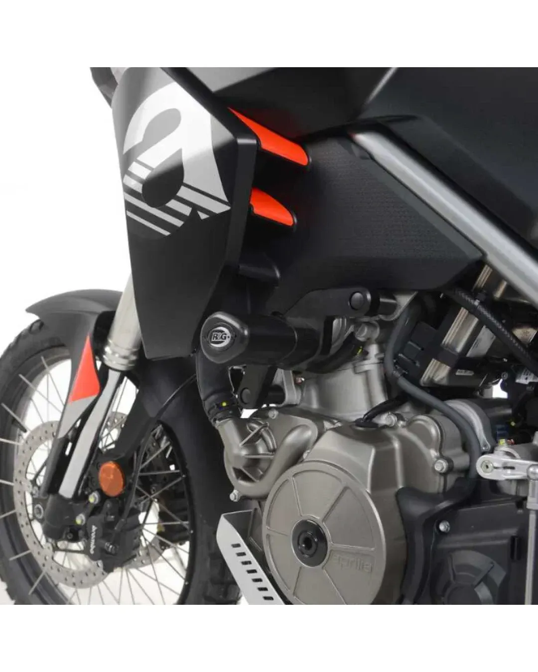 Краш тапи R&G Racing Aero Crash Protectors BLACK - Aprilia Tuareg 660 21-26