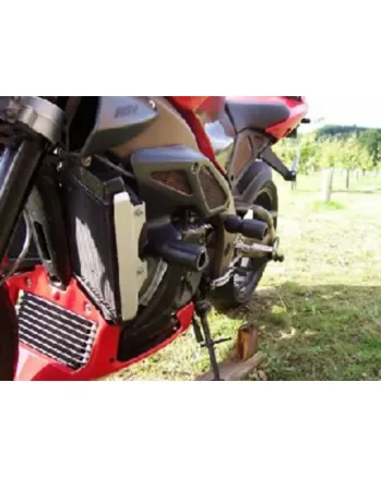 Краш тапи R&G RACING Aero Crash Protectors Black Aprilia Tuono 1000 03-05