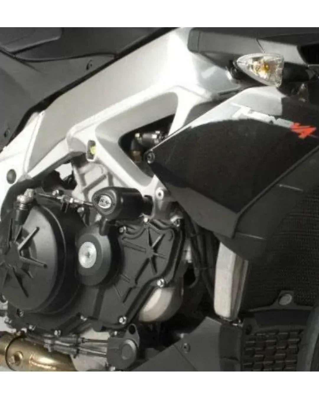Краш тапи R&G RACING Aero Crash Protectors Black Aprilia Tuono V4 11-13 / R 15-16