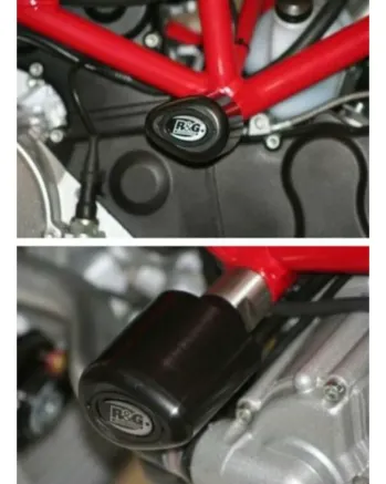 Краш тапи R&G RACING Aero Crash Protectors Black Ducati Monster