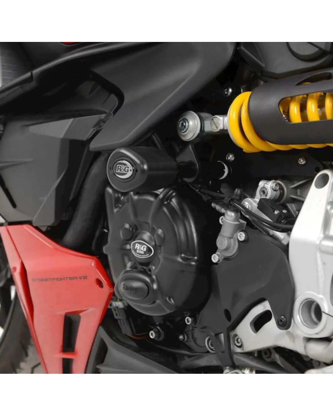 Краш тапи R&G RACING Aero Crash Protectors Black Ducati Panigale V2 20-24