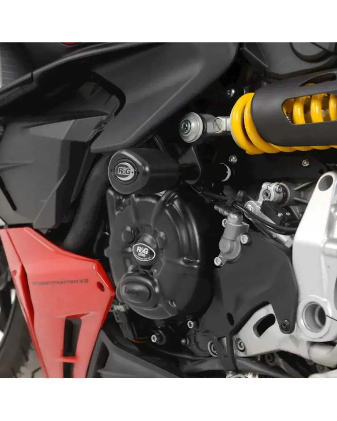 Краш тапи R&G RACING Aero Crash Protectors Black Ducati Panigale V2 20-24