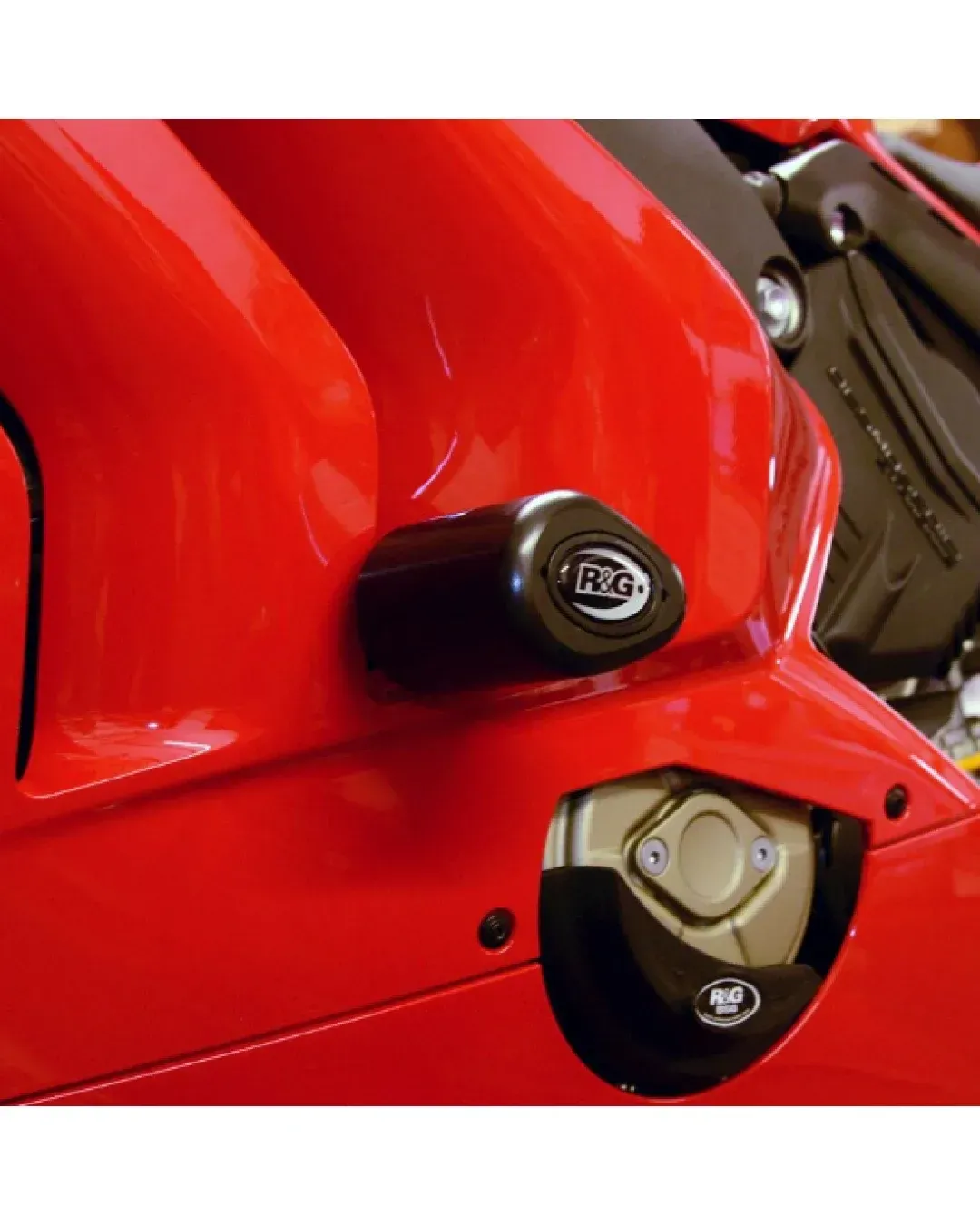 Краш тапи R&G RACING Aero Crash Protectors Black Ducati Panigale V4 18-24