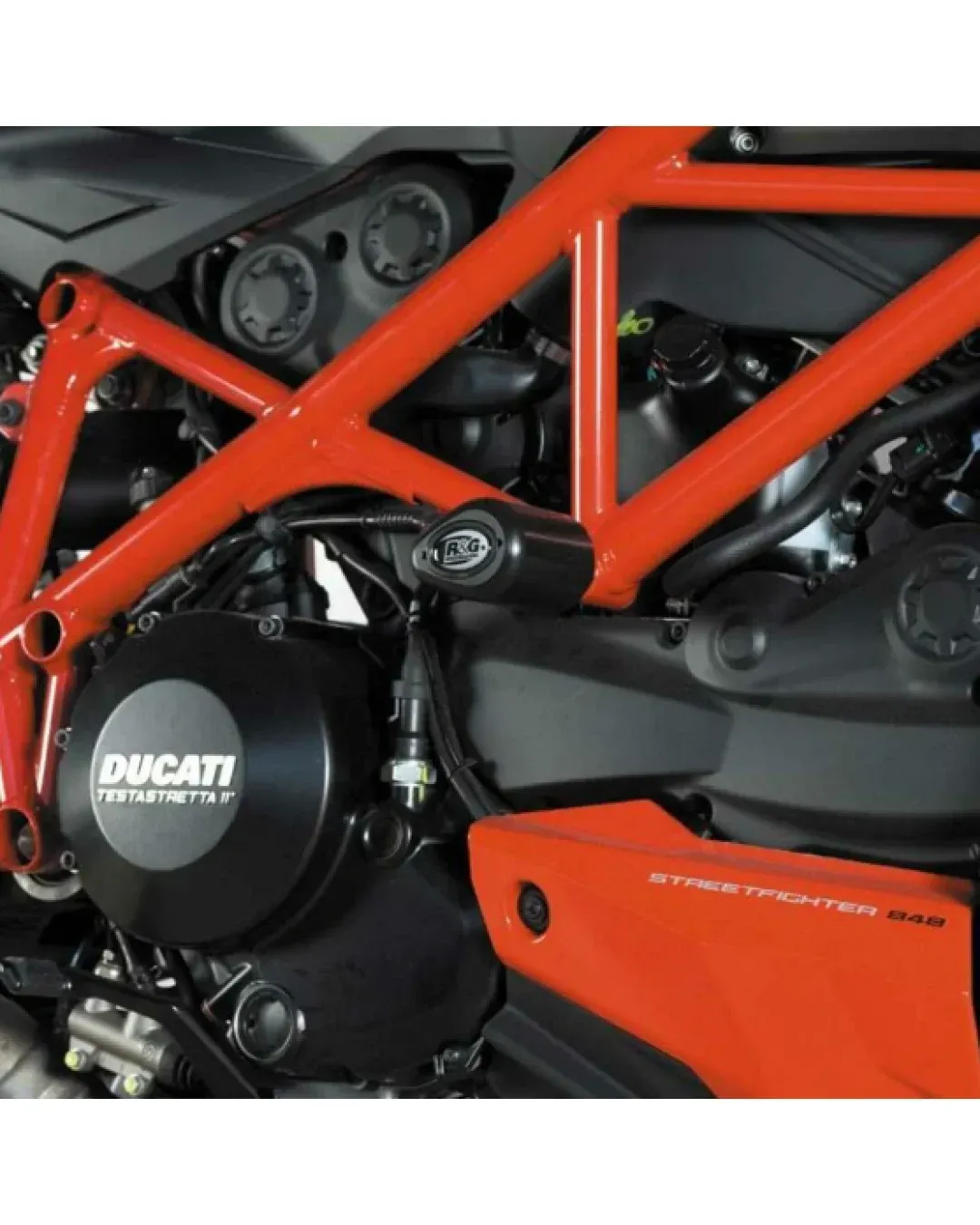 Краш тапи R&G RACING Aero Crash Protectors Black Ducati Streetfighter 848 12-15