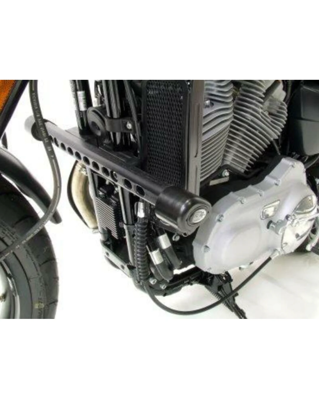 Краш тапи R&G RACING Aero Crash Protectors Black Harley Davidson XR1200 08-14 /Sportster/X Sportster 09-11
