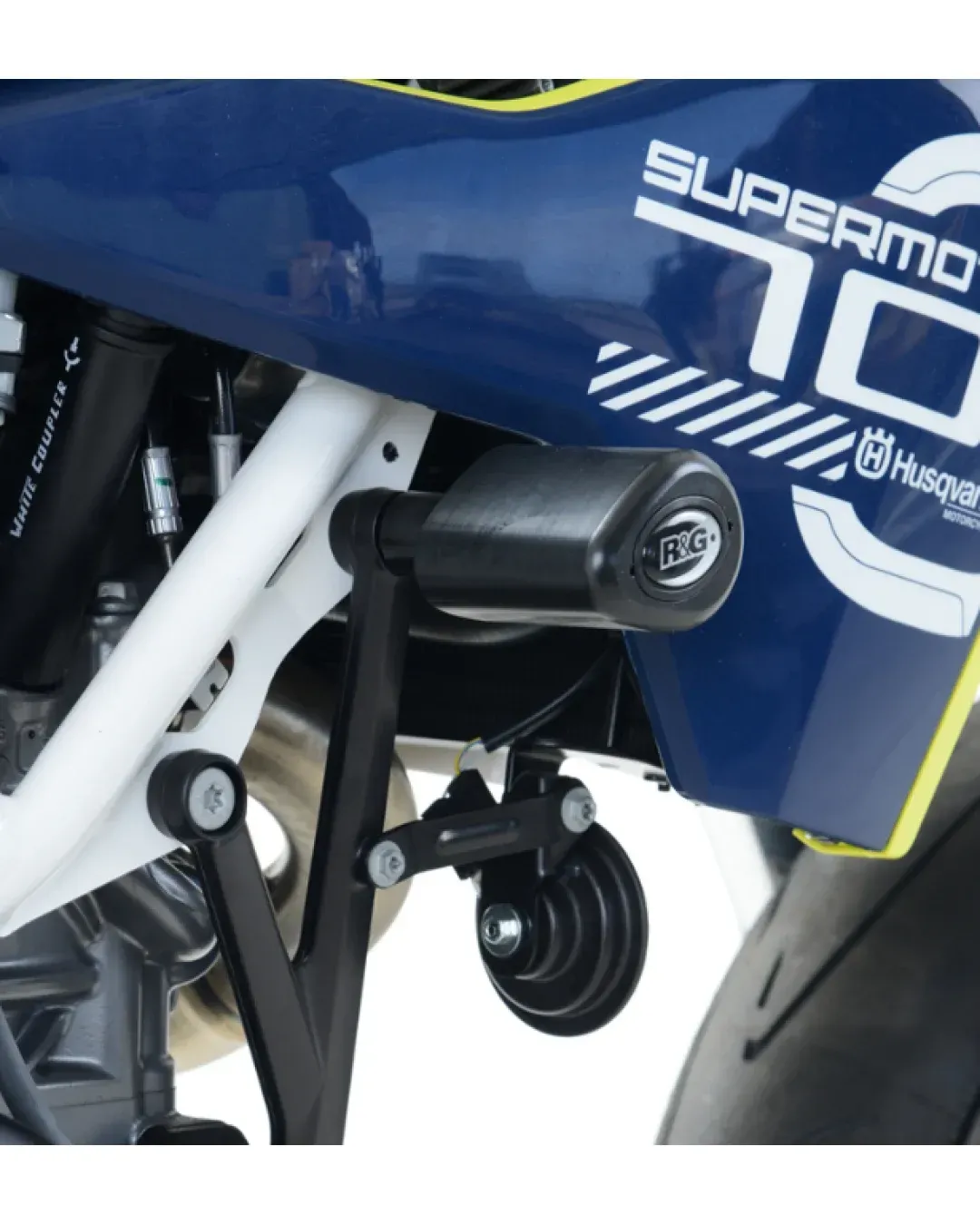 Краш тапи R&G RACING Aero Crash Protectors Black Husqvarna 701 Supermoto