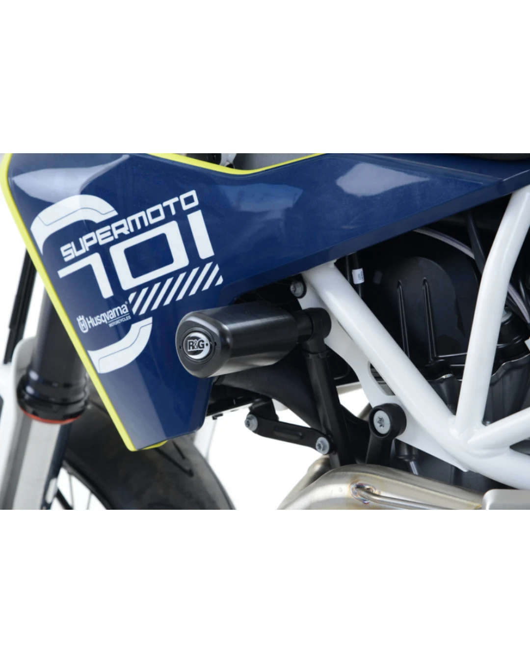 Краш тапи R&G RACING Aero Crash Protectors Black Husqvarna 701 Supermoto