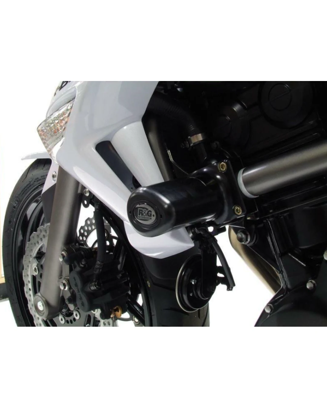 Краш тапи R&G RACING Aero Crash Protectors Black Kawasaki ER-6 N 09-11