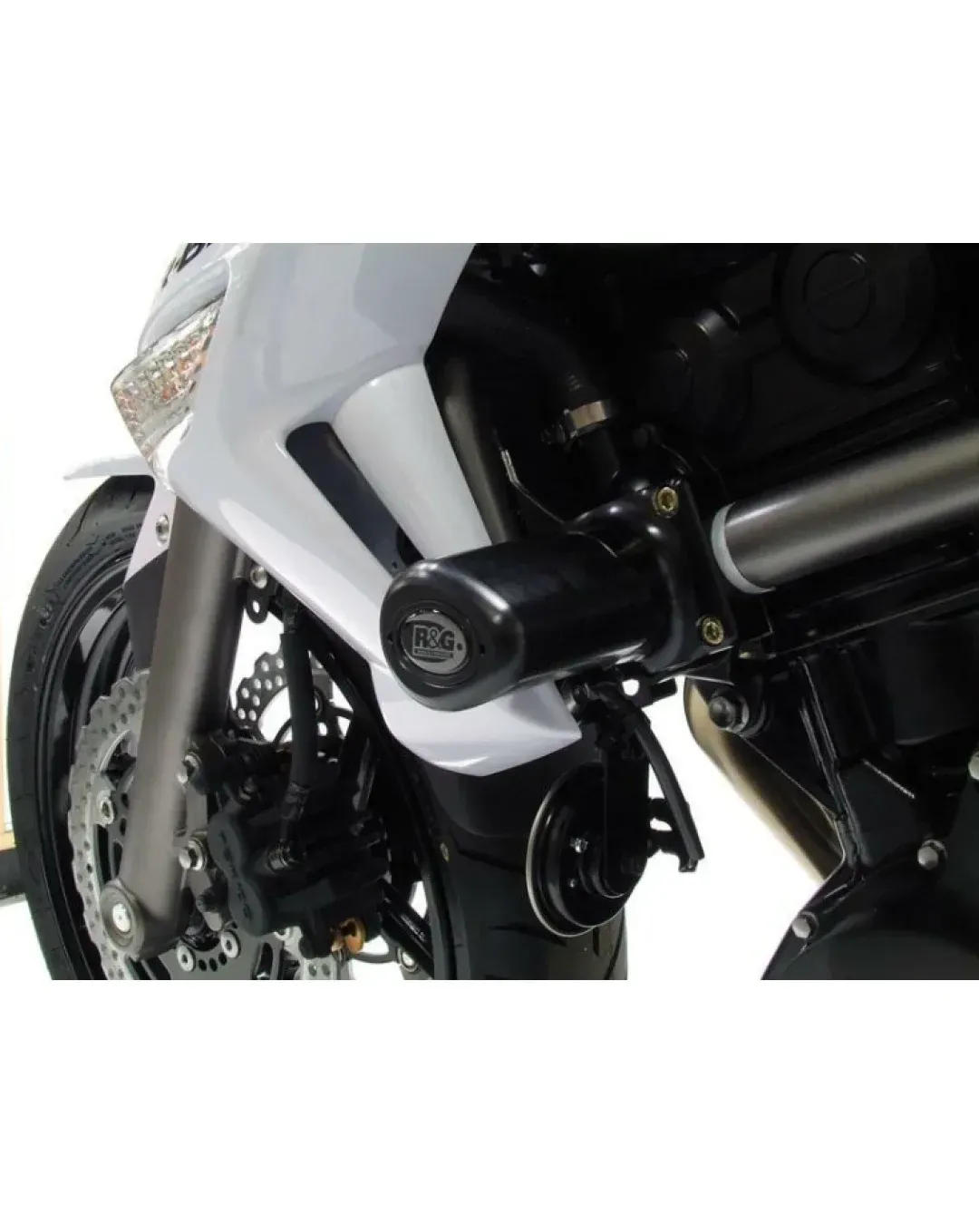 Краш тапи R&G RACING Aero Crash Protectors Black Kawasaki ER-6 N 09-11