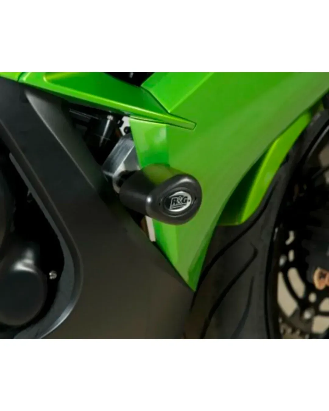 Краш тапи R&G RACING Aero Crash Protectors Black Kawasaki ER6-F 12-16