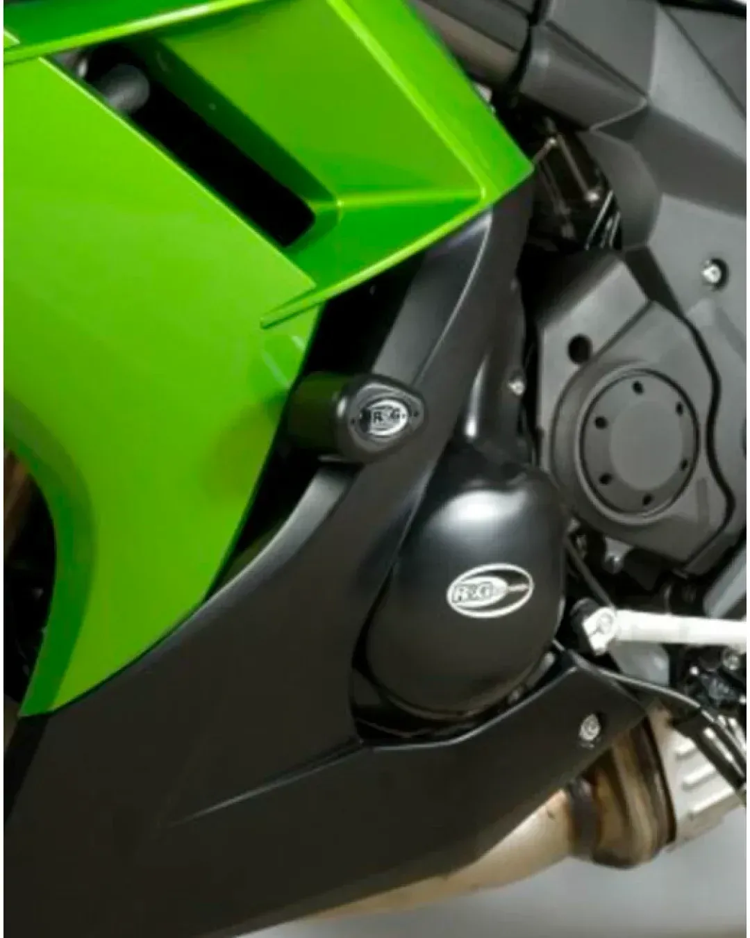 Краш тапи R&G RACING Aero Crash Protectors Black Kawasaki ER6-F 12-16