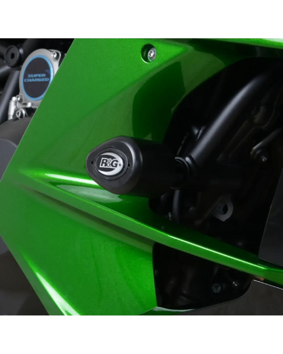 Краш тапи R&G RACING Aero Crash Protectors Black Kawasaki H2 SX 18-25