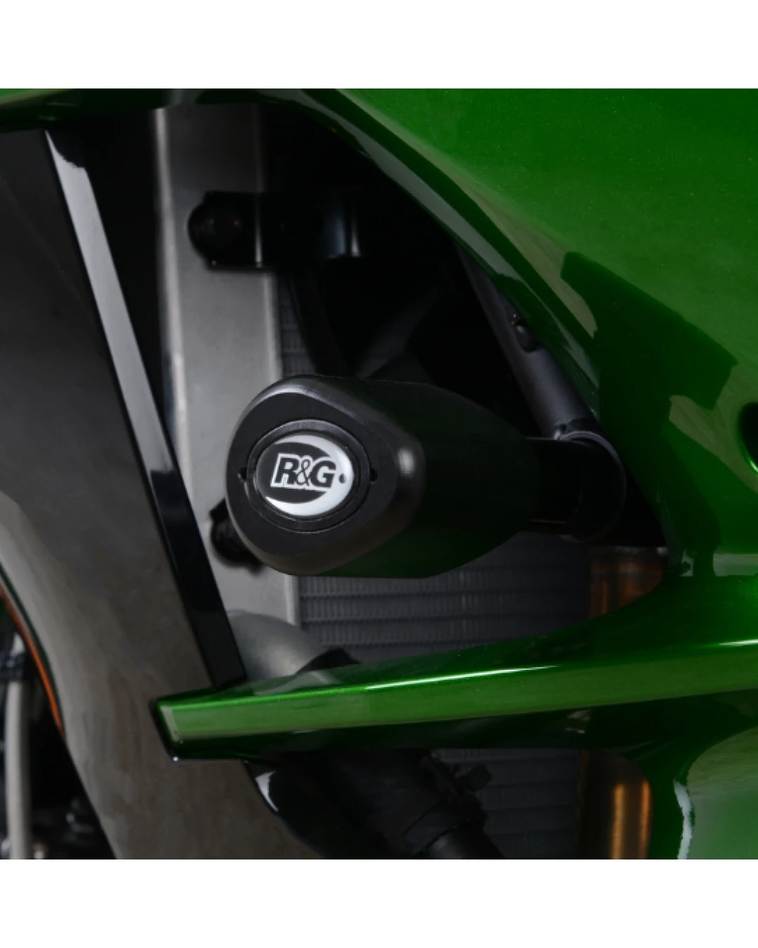 Краш тапи R&G RACING Aero Crash Protectors Black Kawasaki H2 SX 18-25