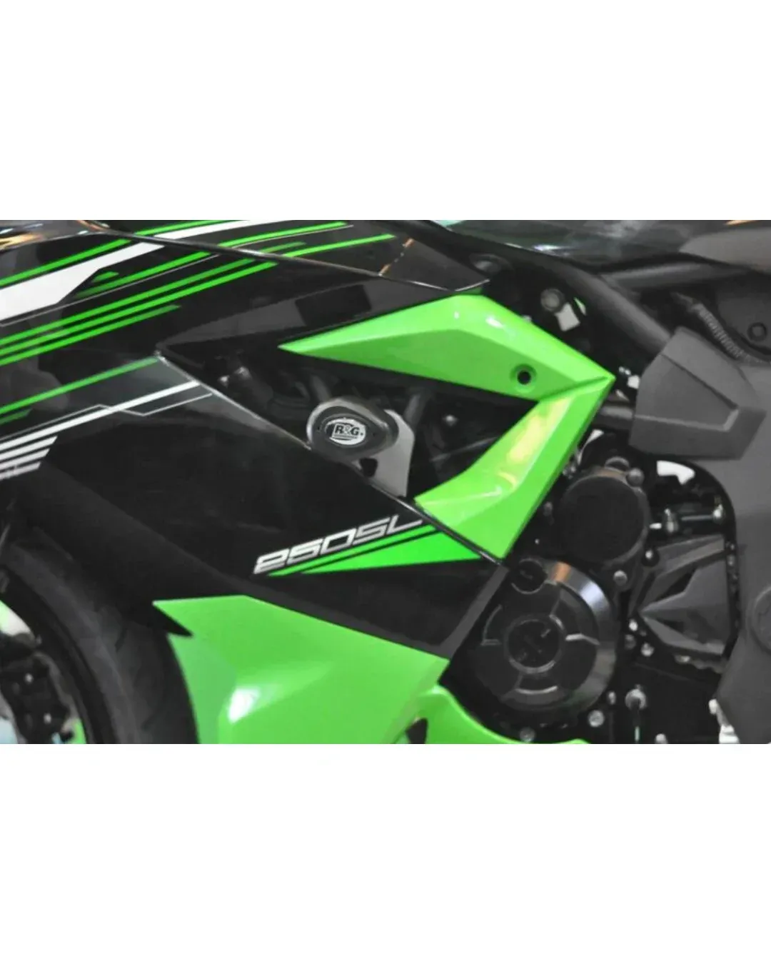 Краш тапи R&G RACING Aero Crash Protectors Black Kawasaki Ninja 250SL 15-16