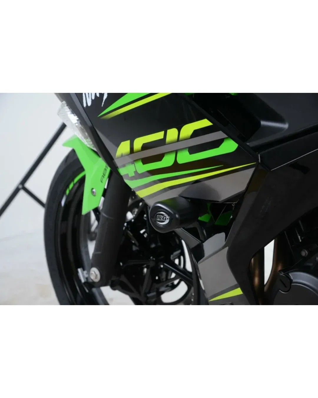 Краш тапи R&G RACING Aero Crash Protectors Black Kawasaki Ninja 400
