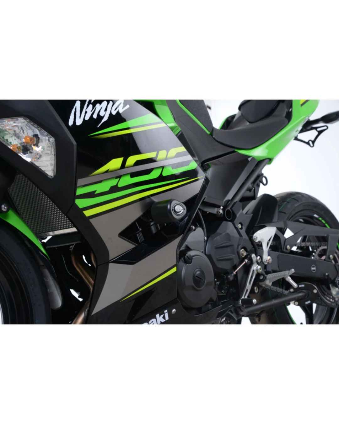 Краш тапи R&G RACING Aero Crash Protectors Black Kawasaki Ninja 400
