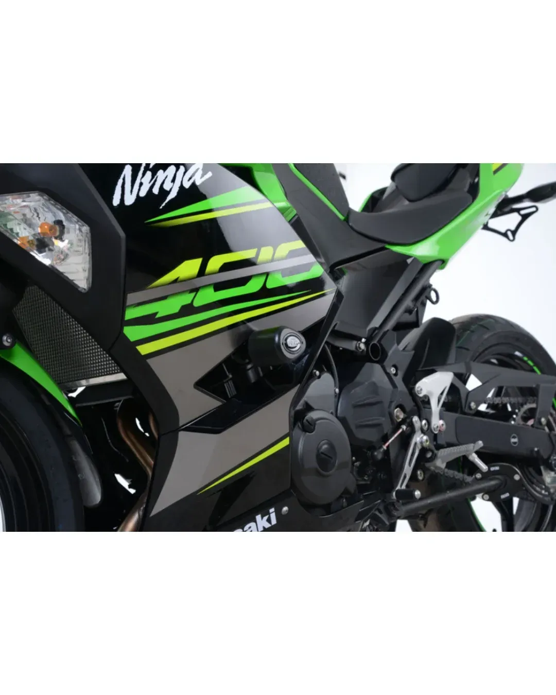 Краш тапи R&G RACING Aero Crash Protectors Black Kawasaki Ninja 400