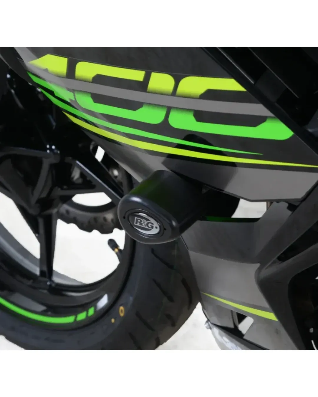 Краш тапи R&G RACING Aero Crash Protectors Black Kawasaki Ninja 400