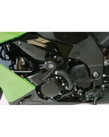 Краш тапи R&G RACING Aero Crash Protectors Black Kawasaki ZX10R 08-10