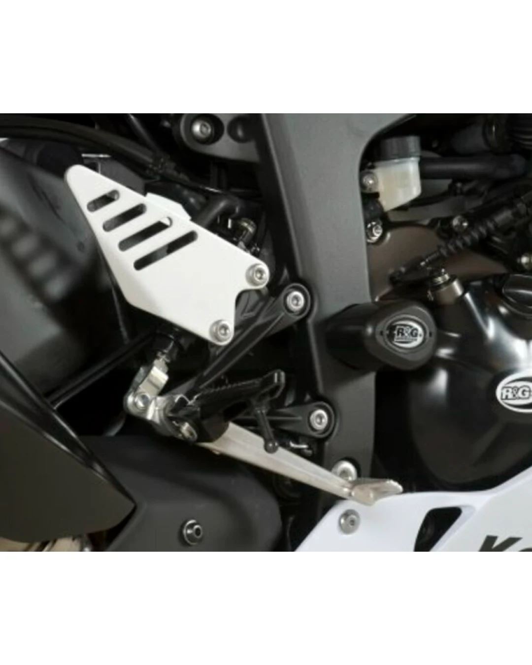 Краш тапи R&G RACING Aero Crash Protectors Black Kawasaki ZX6R 636 13-25
