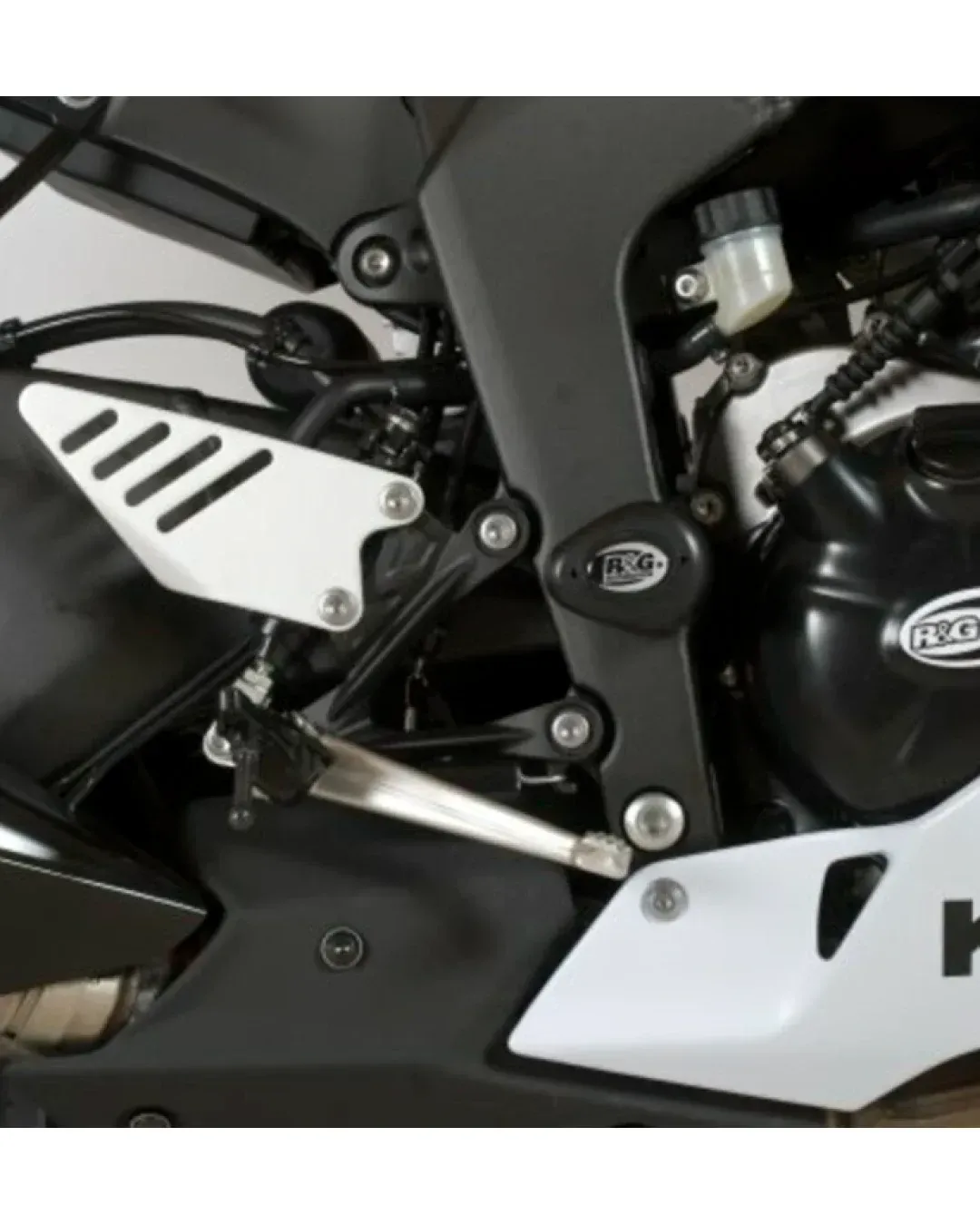 Краш тапи R&G RACING Aero Crash Protectors Black Kawasaki ZX6R 636 13-25