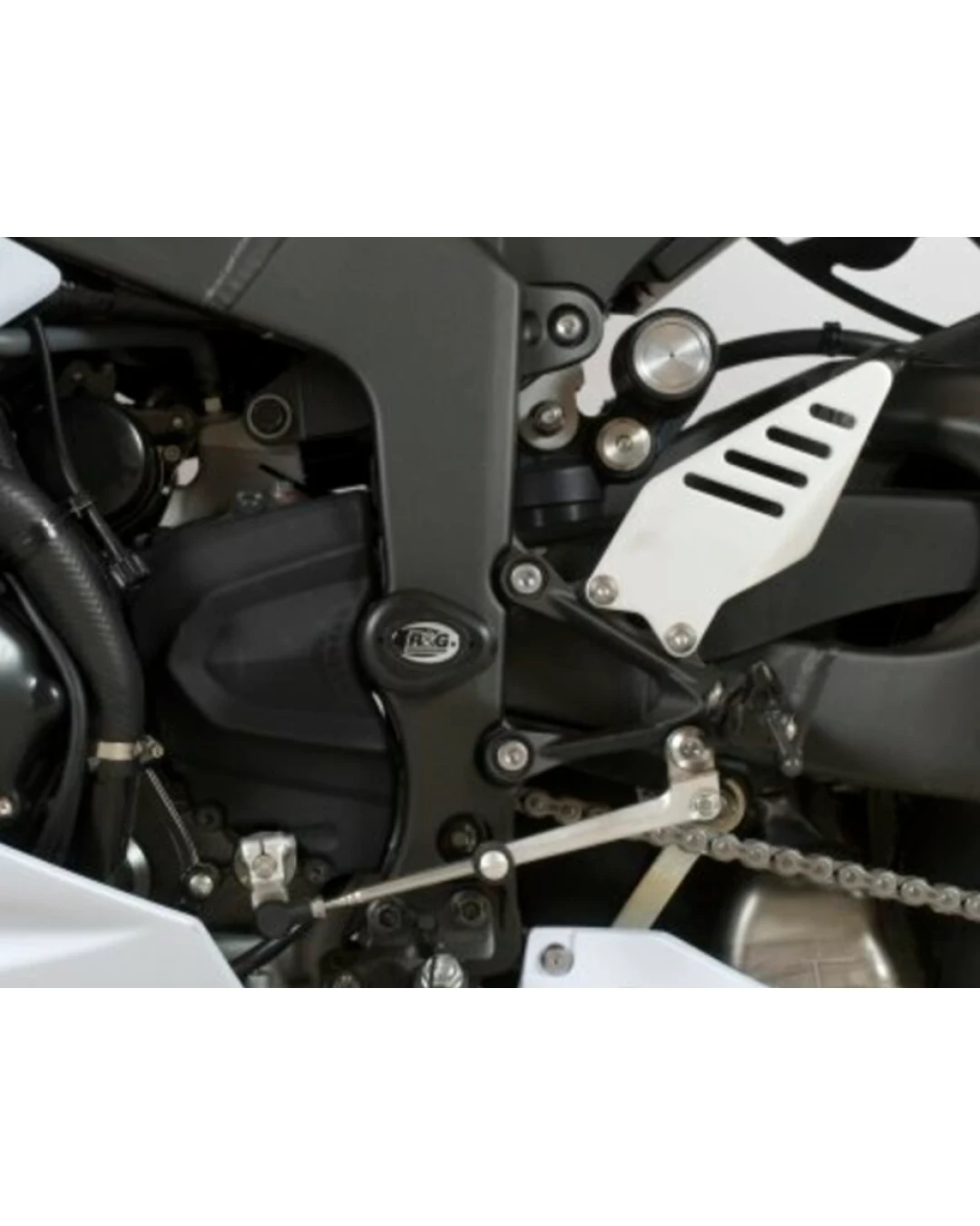 Краш тапи R&G RACING Aero Crash Protectors Black Kawasaki ZX6R 636 13-25