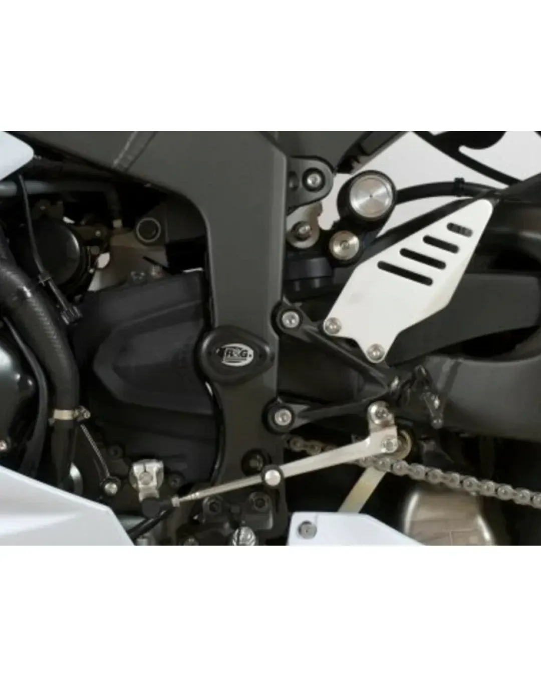 Краш тапи R&G RACING Aero Crash Protectors Black Kawasaki ZX6R 636 13-25