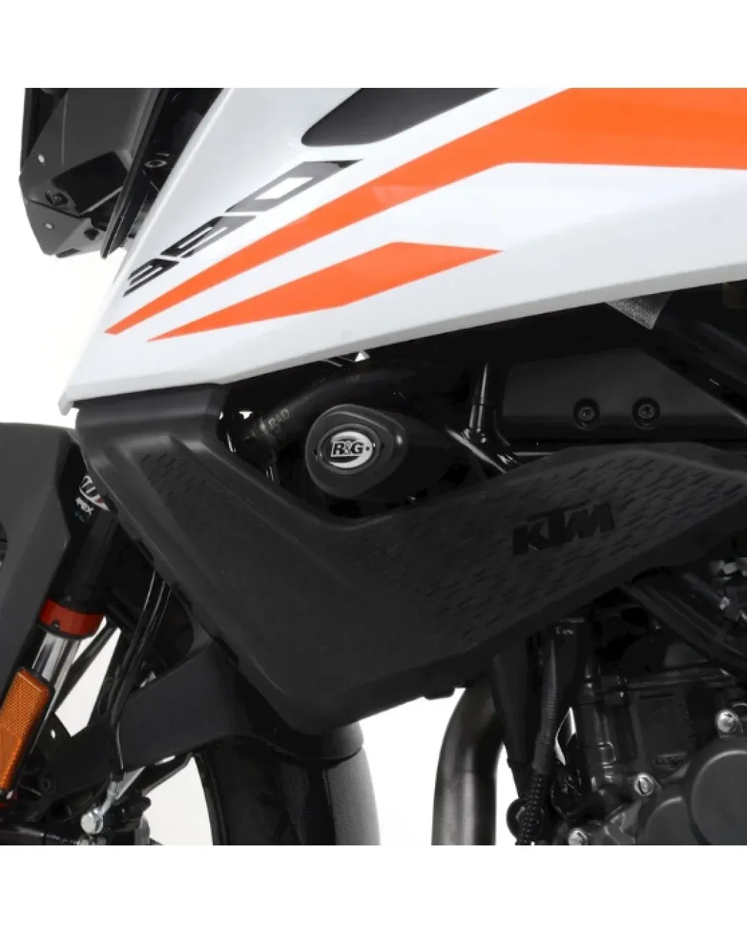 Краш тапи R&G RACING Aero Crash Protectors - Black KTM 390 Adventure